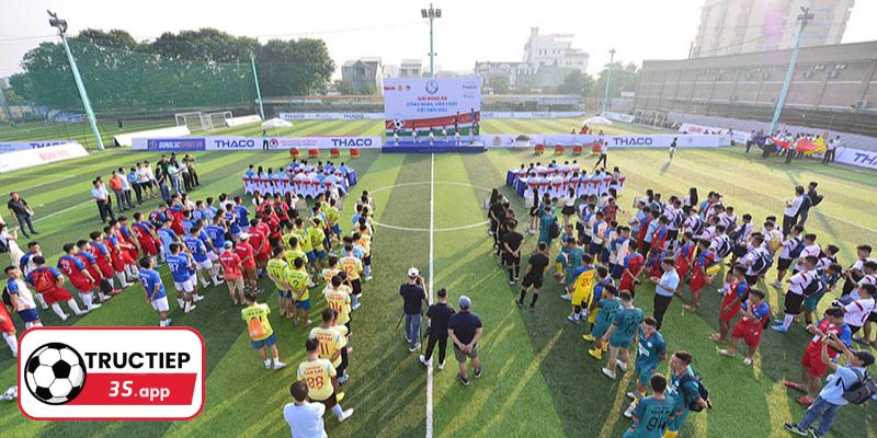 Nghi thức vận hành kịch bản khai mạc bóng đá